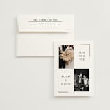 "Documentary" - Wedding Thank You Cards in Lily by Heather Schertzer - Front