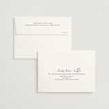 "Together in Bloom" - Wedding Thank You Cards in Wisteria by Monika Konieczna - FREE Recipient Addressing