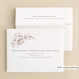 "Lovely" - Wedding Thank You Cards in Creme by Stardust Design Studio - FREE Recipient Addressing