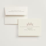 "Shining Florals" - Wedding Thank You Cards in Almond by frau brandt - FREE Recipient Addressing