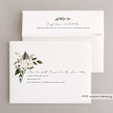"Classic Love" - Wedding Thank You Cards in Vanilla by Susan Moyal - FREE Recipient Addressing