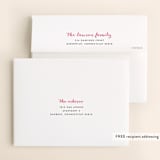 "Eloquence" - Wedding Thank You Cards in Gold by Kimberly FitzSimons - FREE Recipient Addressing