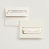 "Marigold" - Wedding Thank You Cards in Ochre by Hannah Bowman - FREE Recipient Addressing