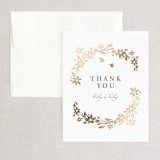 "In the country" - Wedding Thank You Cards in Forest by Paper Sun Studio - Front