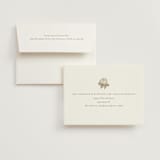 "Hydrangea bloom" - Wedding Thank You Cards in Cotton by Stacey Meacham - FREE Recipient Addressing