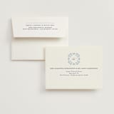 "Aurelia" - Wedding Thank You Cards in Dusty Blue by Janean Hinger - FREE Recipient Addressing