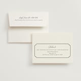 "Arch Frame" - Wedding Thank You Cards in Cognac by Emily Betts - FREE Recipient Addressing