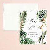 "Our Paradise" - Wedding Thank You Cards in Tropical by Elly - Front