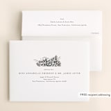 "Sketched Bouquet" - Wedding Thank You Cards in Petal by Phrosné Barwood - FREE Recipient Addressing