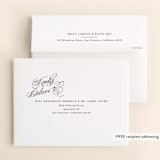 "Forever Elegant" - Wedding Thank You Cards in Mauve by Hooray Creative - FREE Recipient Addressing