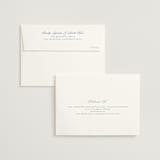 "Elegant bevel" - Wedding Thank You Cards in Dusty Blue by Stacey Meacham - FREE Recipient Addressing