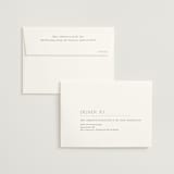 "Modern Corner" - Wedding Thank You Cards in Linen by Kelly Schmidt - FREE Recipient Addressing