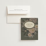 "Madison" - Wedding Thank You Cards in Thyme by Itsy Belle Studio - Front