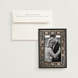 "Timeless Nature" - Wedding Thank You Cards in Ebony by Ana de Sousa - Front