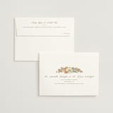 "In The Garden" - Wedding Thank You Cards in Sherbert by Leah Bisch - FREE Recipient Addressing