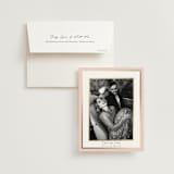 "Blooming Vine" - Wedding Thank You Cards in Blush by Susan Moyal - Front