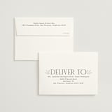 "Enchanted" - Wedding Thank You Cards in Mist by Laura Hankins - FREE Recipient Addressing