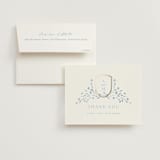 "storybook garden" - Wedding Thank You Cards in Bluebell by Kristie Kern - Front