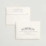 "Sadie" - Wedding Thank You Cards in Periwinkle by Erin German - FREE Recipient Addressing