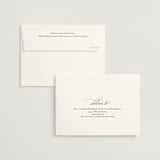 "Fineline" - Wedding Thank You Cards in Spun Sugar by Jessica Williams - FREE Recipient Addressing