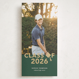 "Bold class" - Graduation Announcements in Forest by Creo Study - Front