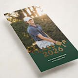 "Bold class" - Graduation Announcements in Forest by Creo Study - Detail