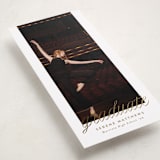 "reach" - Graduation Announcements in Coffee by Becky Nimoy - Detail