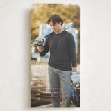 "simple graduate" - Graduation Announcements in Cotton by Rebecca Durflinger - Front