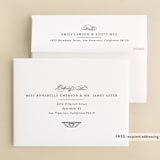 "Opulent Border" - Gloss-Press® Thank You Cards in Stone by Hooray Creative - FREE Recipient Addressing