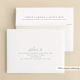 "Formal Affair" - Gloss-Press® Thank You Cards in Pearl by Stacey Meacham - FREE Recipient Addressing