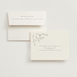 "Halcyon" - Gloss-Press® Thank You Cards in Snow by Leah Bisch - FREE Recipient Addressing