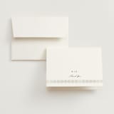 "Pearls" - Gloss-Press® Thank You Cards in Silk by mo kelley - Front