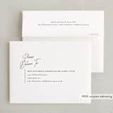 "Opera" - Party Thank You Cards in Tuxedo by Jackie Mangiolino - FREE Recipient Addressing