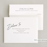 "Modern Milestone" - Party Thank You Cards in Cotton by Stacey Meacham - FREE Recipient Addressing