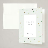 "Shhh" - Party Thank You Cards in Glass by mo kelley - Front