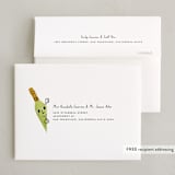 "Shhh" - Party Thank You Cards in Glass by mo kelley - FREE Recipient Addressing