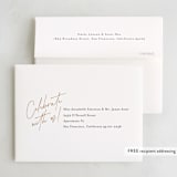 "Toast" - Party Thank You Cards in Sesame by Jennifer Lew - FREE Recipient Addressing