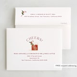 "Holiday Spirits" - Party Thank You Cards in Manhattan by Susan Zinader - FREE Recipient Addressing