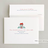 "Merry House" - Party Thank You Cards in Sky by Elly - FREE Recipient Addressing