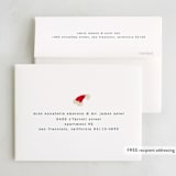 "holiday style" - Party Thank You Cards in Evergreen by Baumbirdy - FREE Recipient Addressing