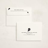 "Ghosts" - Party Thank You Cards in Night by Gwen Bedat - FREE Recipient Addressing