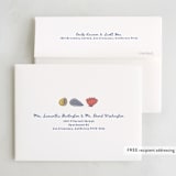 "Seafood Tower" - Party Thank You Cards in Shrimp Cocktail by Claire - FREE Recipient Addressing