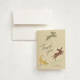 "pawty time" - Party Thank You Cards in Sunset by Dani Lugato - Front
