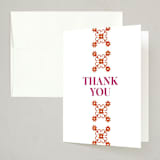 "Let's Fiesta" - Party Thank You Cards in Gumdrop by Eva Tadros - Front