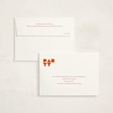 "Party" - Party Thank You Cards in Persimmon by Harriet Richter - FREE Recipient Addressing