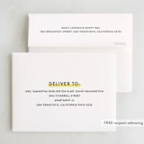 "highlighter" - Party Thank You Cards in Canary by Adelyn T. - FREE Recipient Addressing