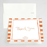 "Cin Cin Spritz" - Party Thank You Cards in Tangerine by West Foglia - Front