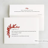 "Berry Party" - Party Thank You Cards in Blush by Iveta Angelova - FREE Recipient Addressing