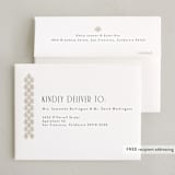 "Vitrola" - Party Thank You Cards in Teal by Tamara Hilje - FREE Recipient Addressing