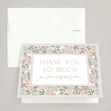 "Friendsgiving Celebration" - Party Thank You Cards in Pumpkin Pie by Randi Cirelli - Front